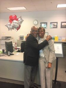 Dr. Taylor and guest